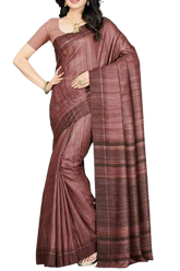 Pure Tussar Ghicha Silk Saree SILK ZONE